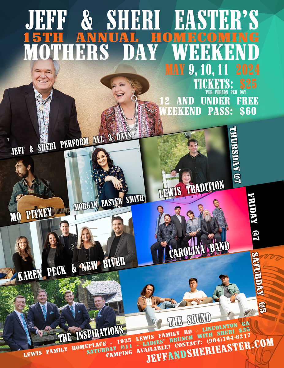 2025 (Event Tickets) Jeff and Sheri Easter