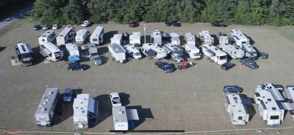 Campsite 2025 Little Roy & Lizzy festival. Call Holly 904-704-6217 for all reservations